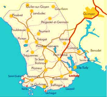 Loctudy, sur la cte sud-Finistre